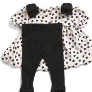 Cute Girl’s Cupcakes and Cashmere set- Top and leggings